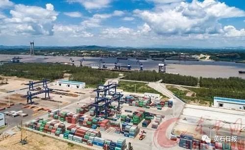 寶鋼黃石新港最新動(dòng)態(tài)揭秘，港口邊的快樂(lè )時(shí)光