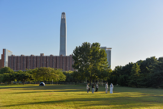 天津新公園亮相，城市綠肺開(kāi)啟新篇章