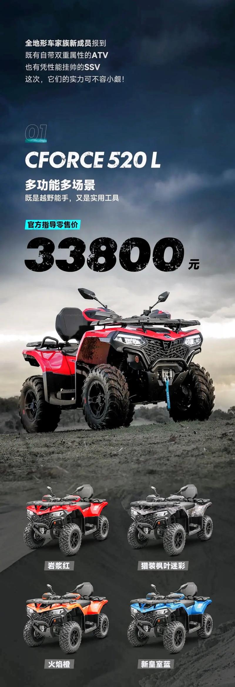 最新全地形車(chē)，越野的極致體驗